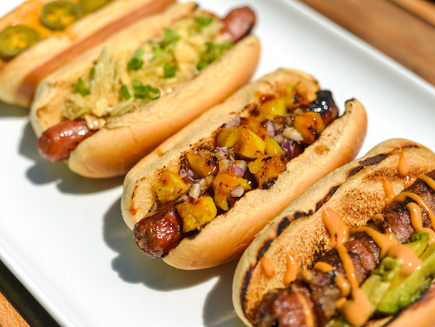 Barbecue Hot Dog Toppings Barbecue Hot Dog Toppings